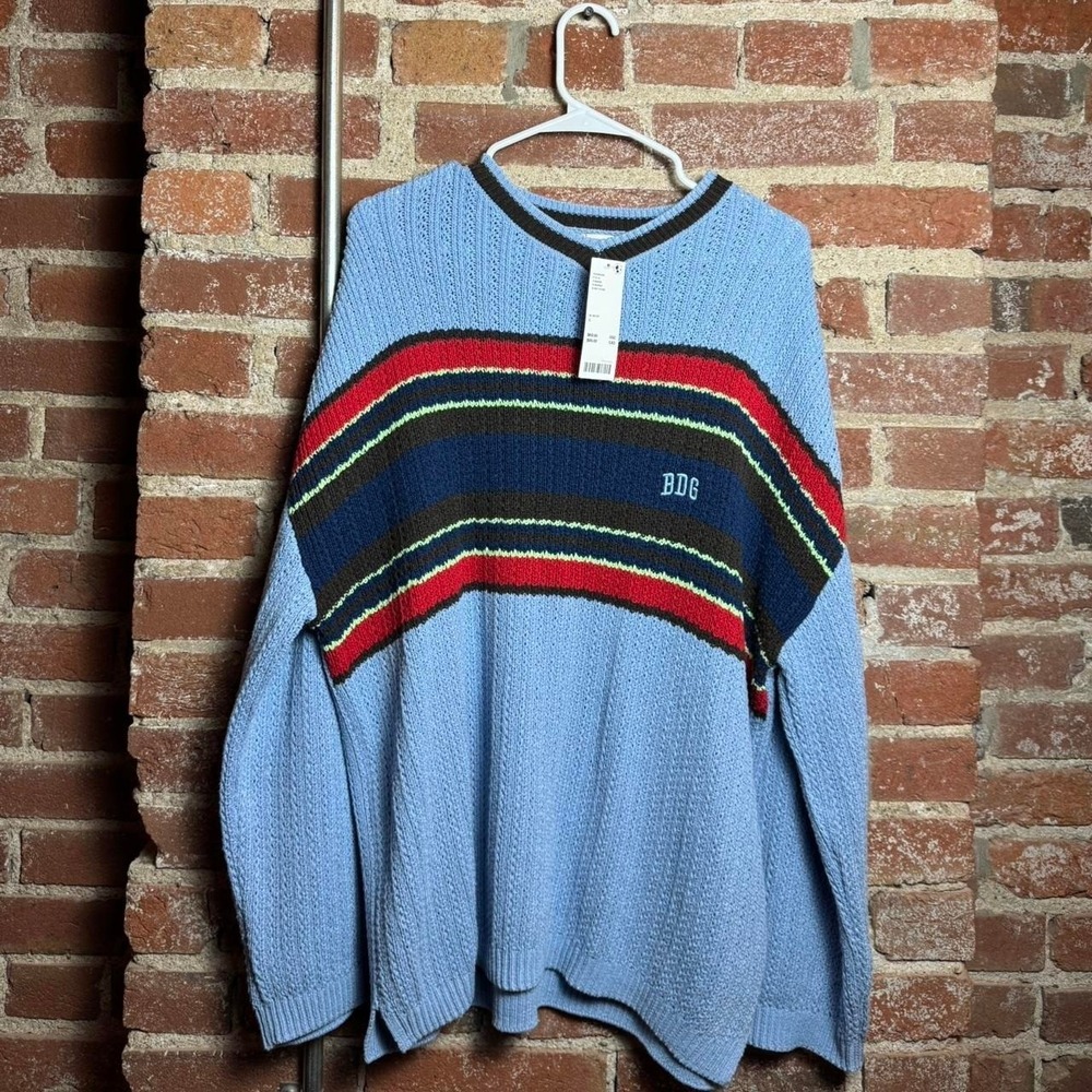 Urban Outfitters BDG Carter Pullover Knit Sweater BRAND NEW W/ Tags Sz L